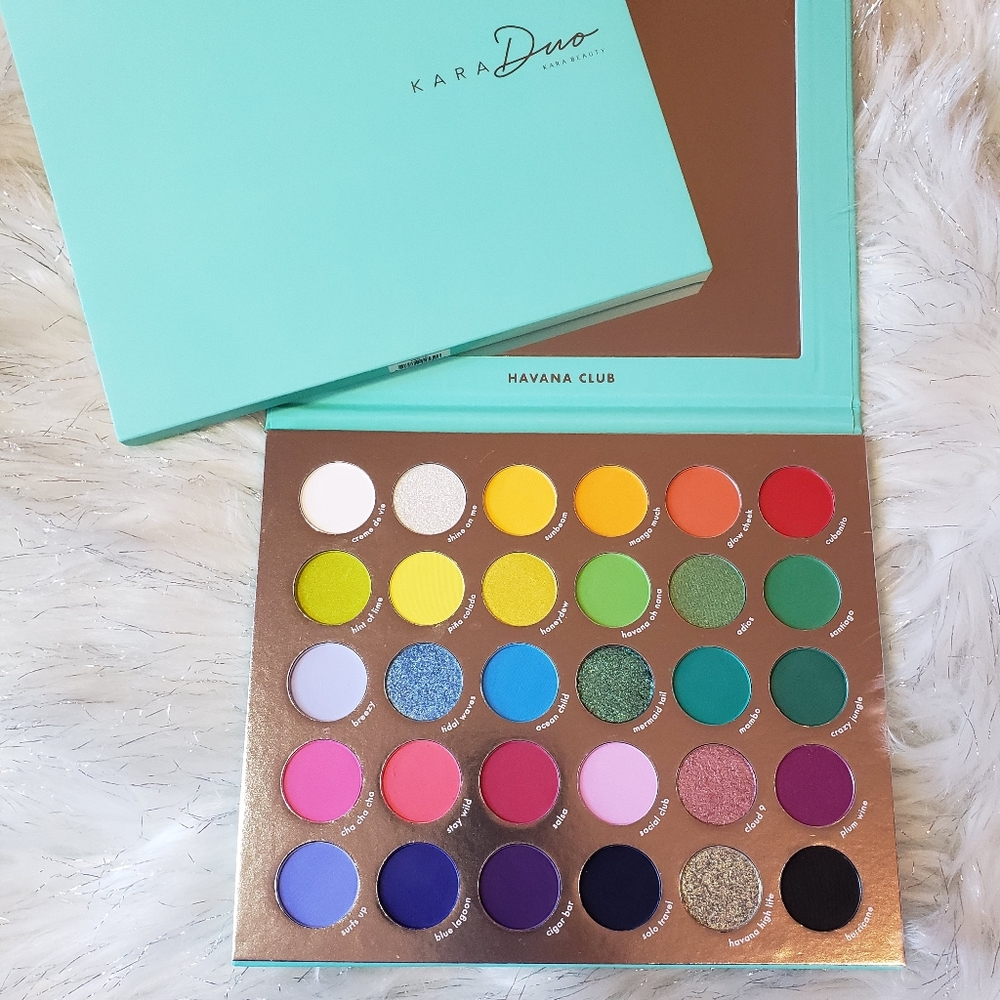 Havana Club Pro10 30 Color Eyeshadow Palette from Kara Beauty - Picture 5 of 5